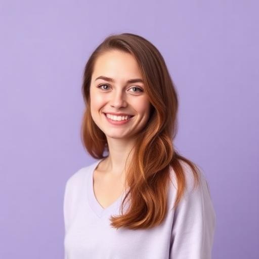 Woman smiling